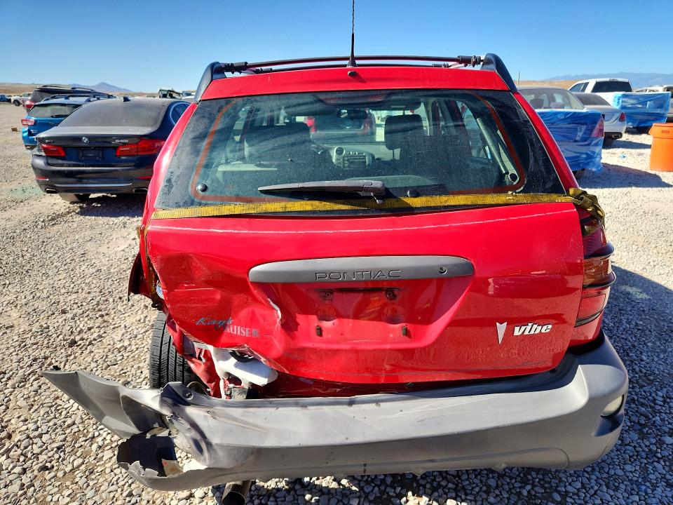 2003 Pontiac Vibe VIN 5Y2SL64803Z480589 COPART salvage auction — REAR END, Ut - Salvage Certificate, sold $475 on 2026-07-31 (photo 6)