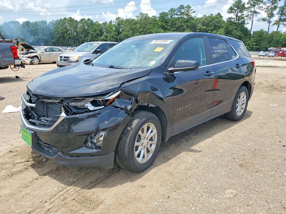2021 Chevrolet VIN 2GNAXUEV2M6159277 COPART salvage auction — REAR END, La - Cert Of Title-Salvage, sold $1,950 on 2026-07-02 (photo 1)