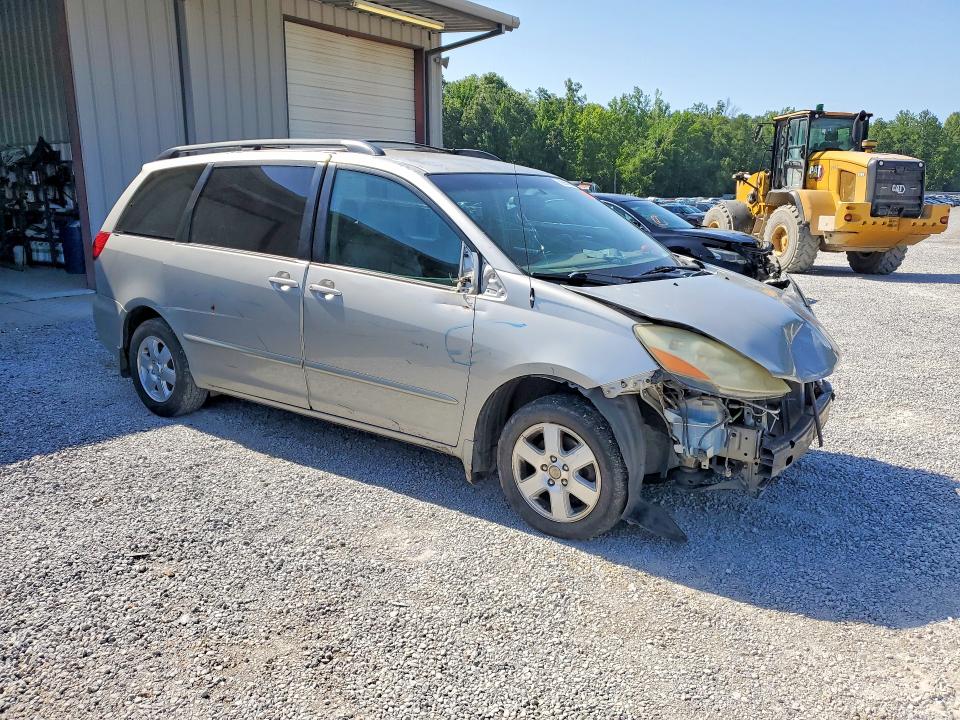2006 Toyota Sienna VIN 5TDZA23C46S511349 COPART salvage auction — FRONT END, Ms - Cert Of Title-Salvaged, sold $475 on 2026-07-22 (photo 4)