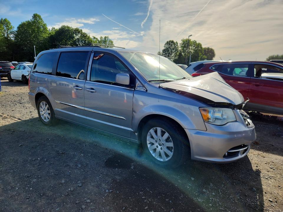 2014 Chrysler Voyager VIN 2C4RC1BGXER274785 COPART salvage auction — FRONT END, Ma - Cert Of Title-Salvage, sold $475 on 2026-07-02 (photo 4)