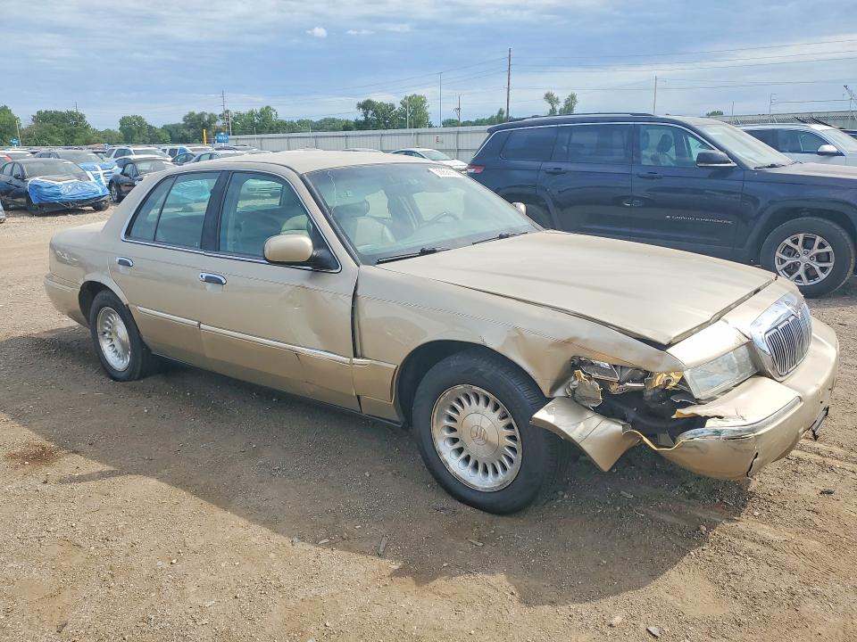 1999 Mercury Grand marquis VIN 2MEFM75W6XX626988 COPART salvage auction — FRONT END, Wv - Salvage Certificate, sold $625 on 2026-08-28 (photo 4)