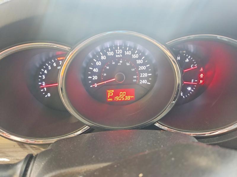2012 Kia Sorento VIN 5XYKUDA23CG277390 COPART salvage auction — FRONT END, Ab - Bos - Salvage, sold $925 on 2026-07-09 (photo 9)