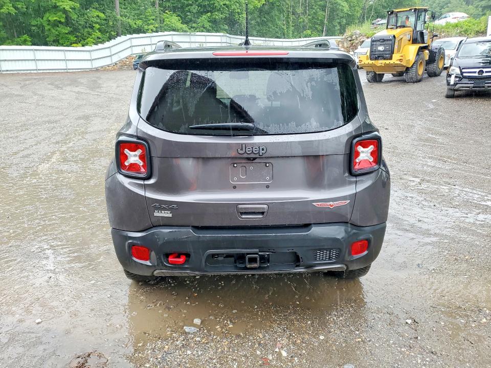 2021 Jeep VIN ZACNJDC13MPN30569 COPART salvage auction — FRONT END, Vt - Cert Of Title-Salvage Vehicle, sold $4,650 on 2026-08-10 (photo 6)