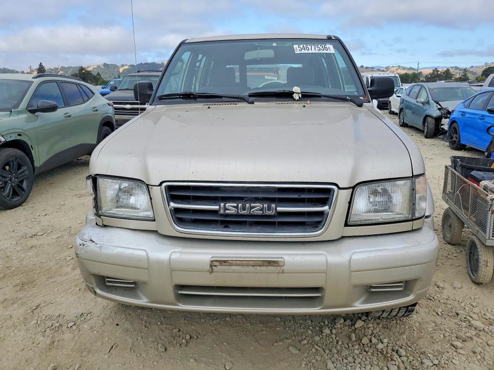 1999 Isuzu Trooper VIN JACDJ58X6X7910491 COPART salvage auction — MINOR DENT/SCRATCHES, CA - SALVAGE CERTIFICATE, sold $525 on 2026-07-14 (photo 5)