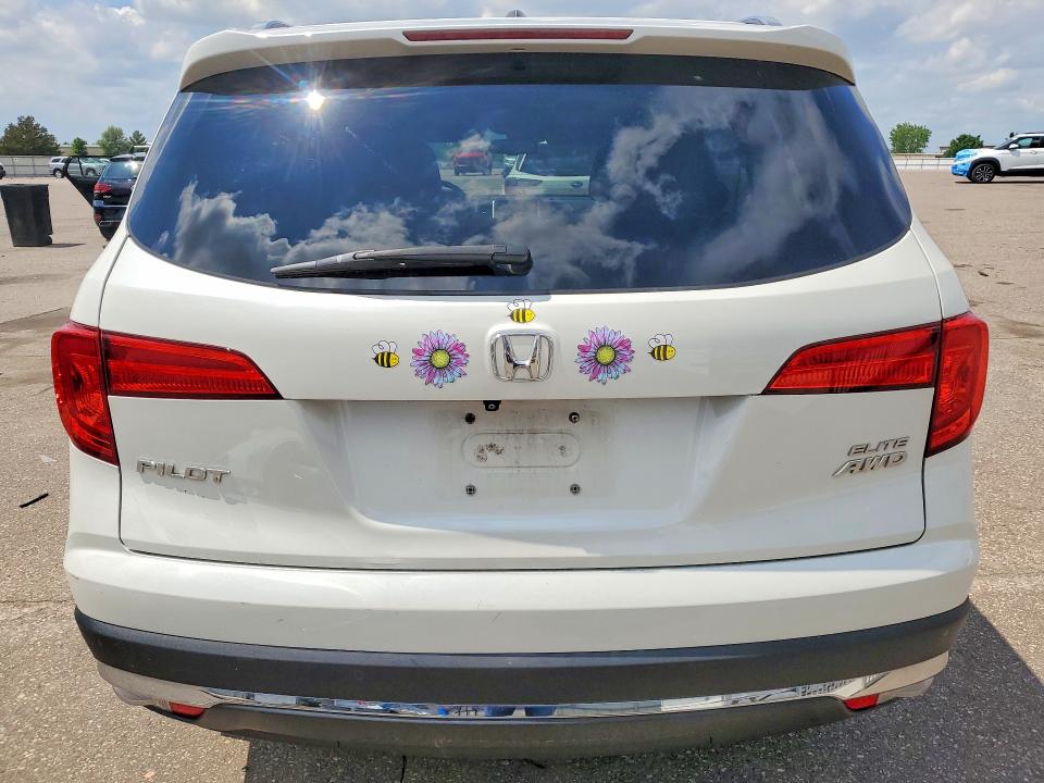 2016 Honda Pilot VIN 5FNYF6H09GB053817 COPART salvage auction — FRONT END, Mn - Cert Of Title-Salvage, sold $3,150 on 2026-07-02 (photo 6)