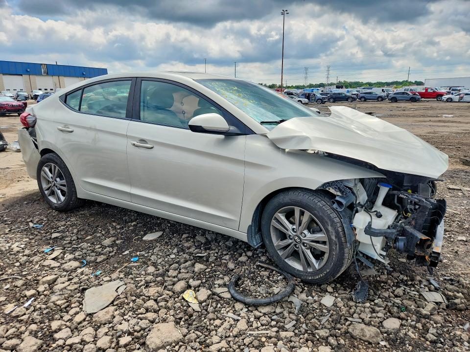 2018 Hyundai VIN KMHD84LF7JU623803 COPART salvage auction — FRONT END, Mi - Certificate Of Title, sold $450 on 2026-07-31 (photo 4)