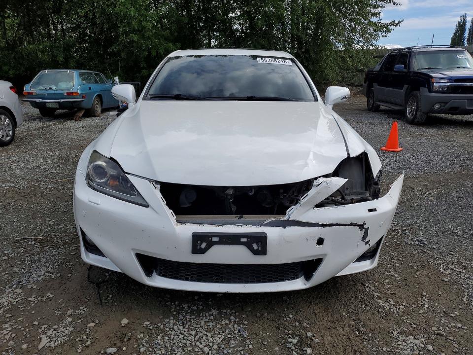 2011 Lexus Is 250 VIN JTHBF5C25B5133701 COPART salvage auction — FRONT END, Wa - Bill Of Sale, sold $4,300 on 2026-07-06 (photo 5)