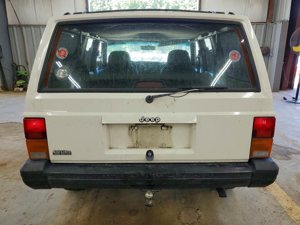 1996 Jeep Cherokee VIN 1J4FJ68S4TL222070 COPART salvage auction — ROOF, Nc - Salvage Certificate Of Title, sold $825 on 2026-07-22 (photo 6)