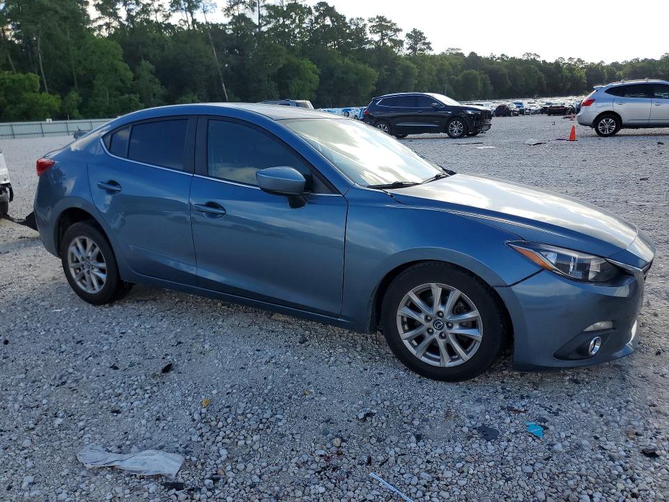 2016 Mazda 3 VIN JM1BM1U71G1335279 COPART salvage auction — SIDE, TX - SALVAGE VEHICLE TITLE, sold $1,100 on 2026-07-28 (photo 4)