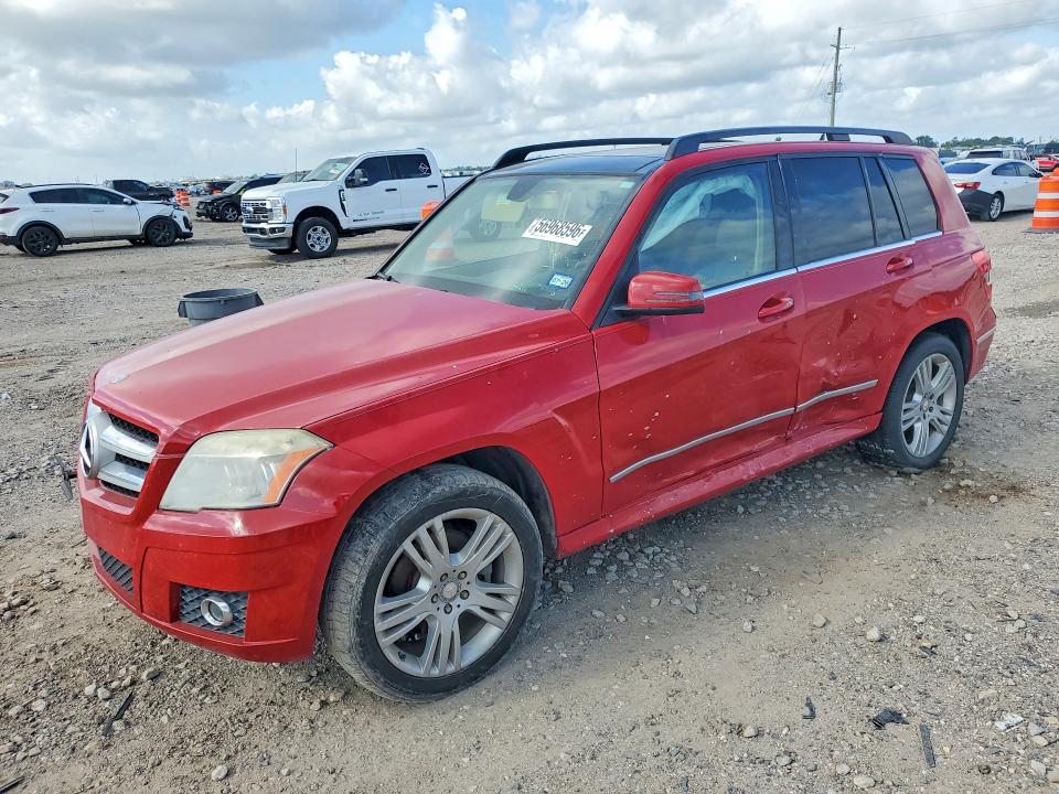 2011 Mercedes-benz Glk-klasse VIN WDCGG5GB2BF551796 COPART salvage auction — SIDE, TX - SALVAGE VEHICLE TITLE, sold $1,400 on 2026-07-30 (photo 1)