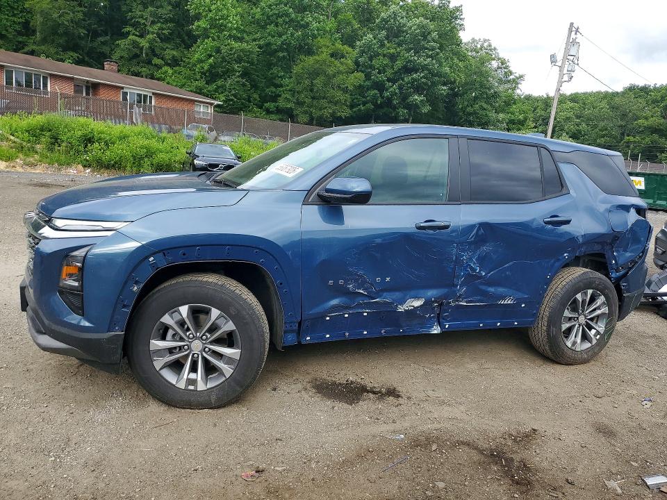 2026 Chevrolet Equinox VIN 3GNAXHEG7TL138007 COPART salvage auction — SIDE, Md - Cert Of Salvage > 75% Damage, sold $7,600 on 2026-07-02 (photo 1)