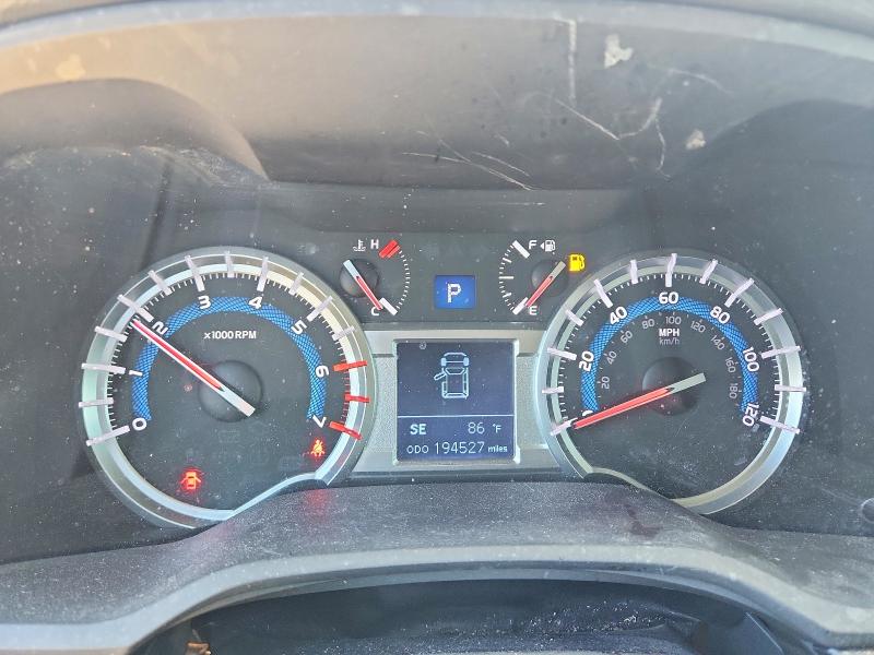 2015 Toyota 4runner VIN JTEBU5JR2F5226913 COPART salvage auction — FRONT END, Ut - Salvage Certificate, sold $1,200 on 2026-07-28 (photo 9)