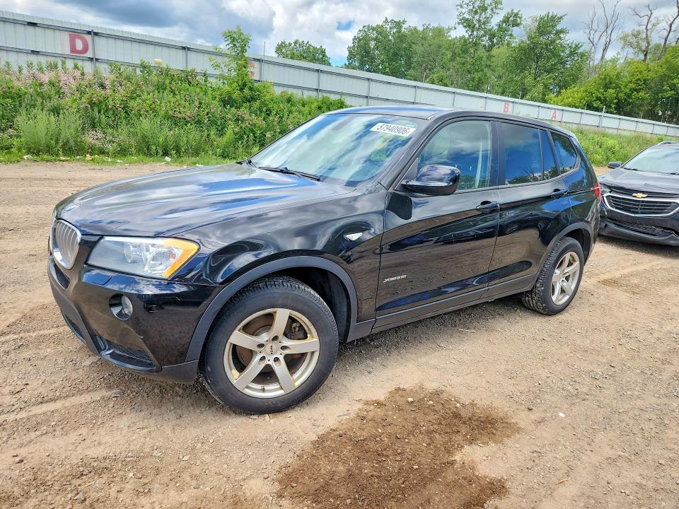2011 BMW X3 VIN 5UXWX5C52BL716358 COPART salvage auction — SIDE, Mi - Certificate Of Title, sold $200 on 2026-07-29 (photo 1)