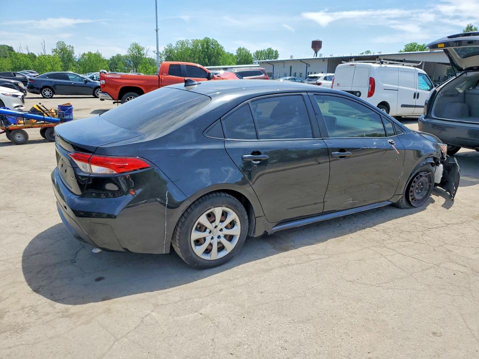 2020 Toyota Corolla VIN JTDEPRAE1LJ108528 COPART salvage auction — FRONT END, Ny - Mv-907A Salvage Certificate, sold $5,100 on 2026-07-09 (photo 3)