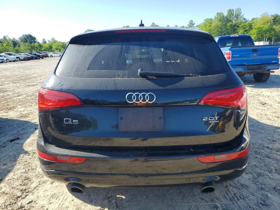 2014 Audi Q5 VIN WA1CFAFP5EA050569 COPART salvage auction — FRONT END, Ma - Cert Of Title-Reconstrctd Coll, sold $1,750 on 2026-07-09 (photo 6)