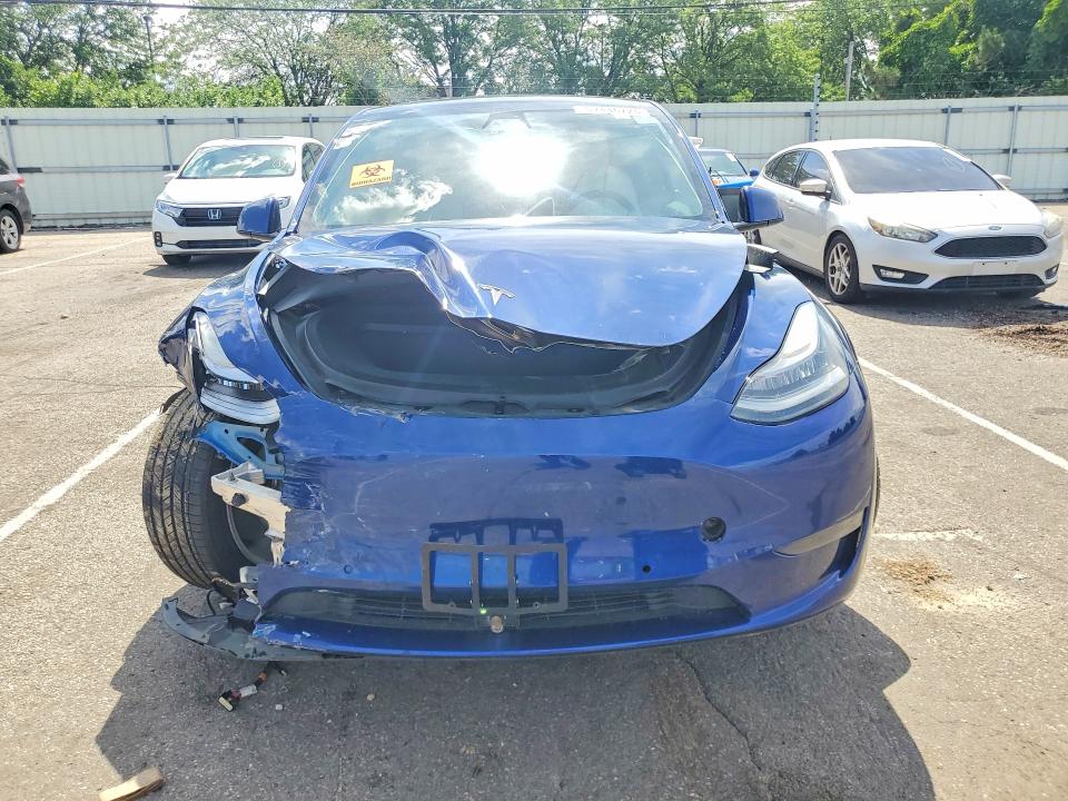2021 Tesla VIN 5YJYGDED5MF116271 COPART salvage auction — FRONT END, Oh - Cert Of Title-Salvage, sold $5,900 on 2026-07-31 (photo 5)
