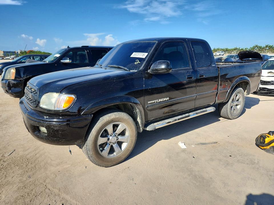 2002 Toyota Tundra VIN 5TBRT34112S305826 COPART salvage auction — SIDE, FL - CERT OF TITLE SLVG REBUILDABLE, sold $2,550 on 2026-07-08 (photo 1)
