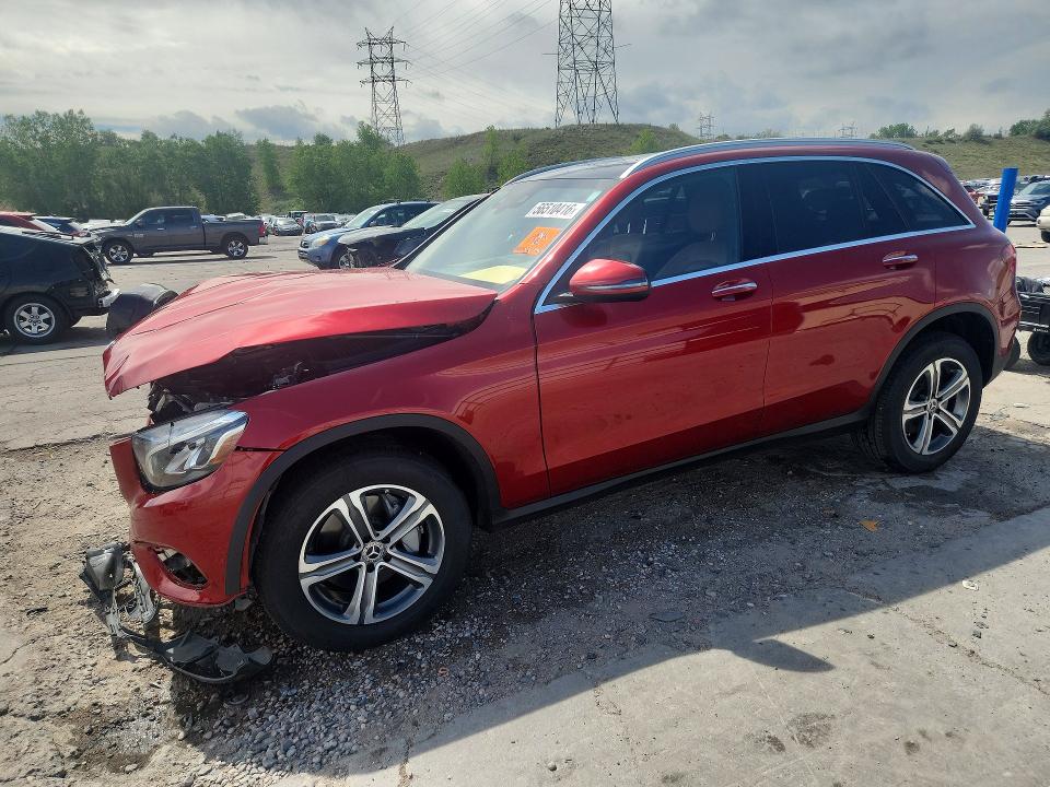 2018 Mercedes-benz Glc VIN WDC0G4KB2JV096536 COPART salvage auction — FRONT END, Co - Public - Salvage Title, sold $5,400 on 2026-07-13 (photo 1)