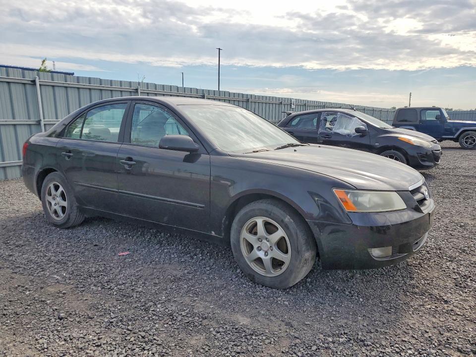 2007 Hyundai Sonata VIN 5NPET46C67H295978 COPART salvage auction — MECHANICAL, ON - PERMIT NO BRAND - UNFIT, sold $250 on 2026-07-02 (photo 4)
