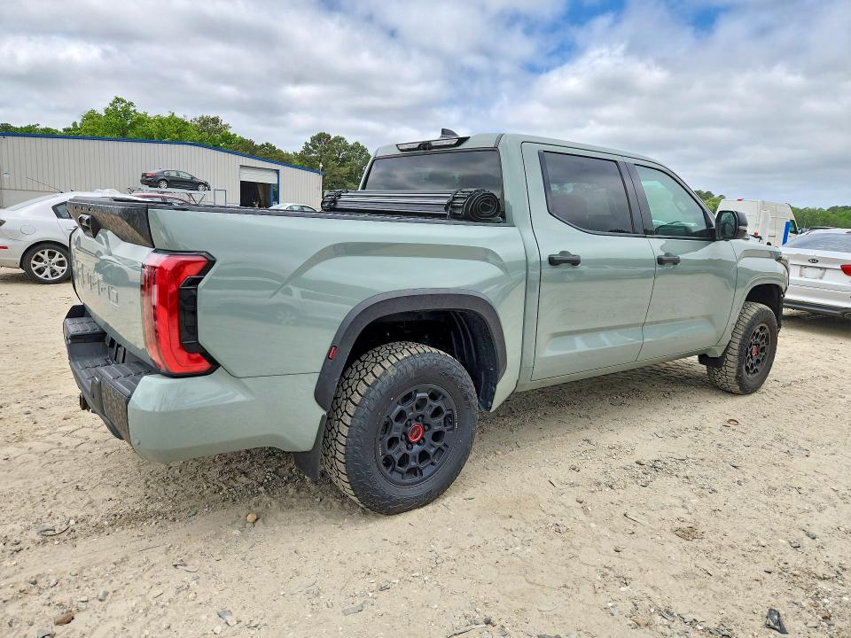2022 Toyota Tundra VIN 5TFPC5DB0NX003820 COPART salvage auction — FRONT END, Va - Cert Of Title - Salvage, sold $25,500 on 2026-07-21 (photo 3)