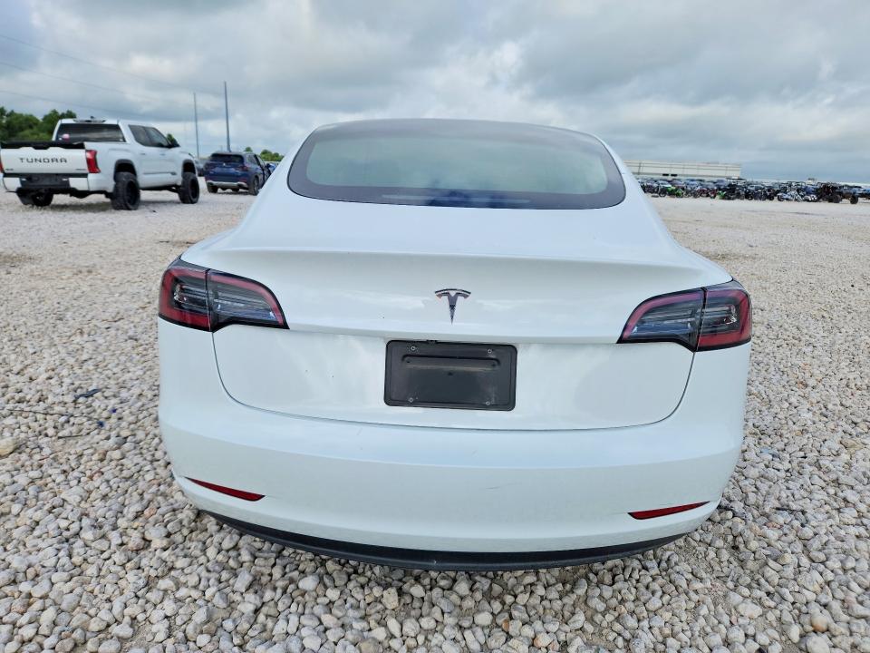 2023 Tesla Model 3 VIN 5YJ3E1EA9PF502670 COPART salvage auction — FRONT END, Tx - Salvage Vehicle Title, sold $3,400 on 2026-07-30 (photo 6)