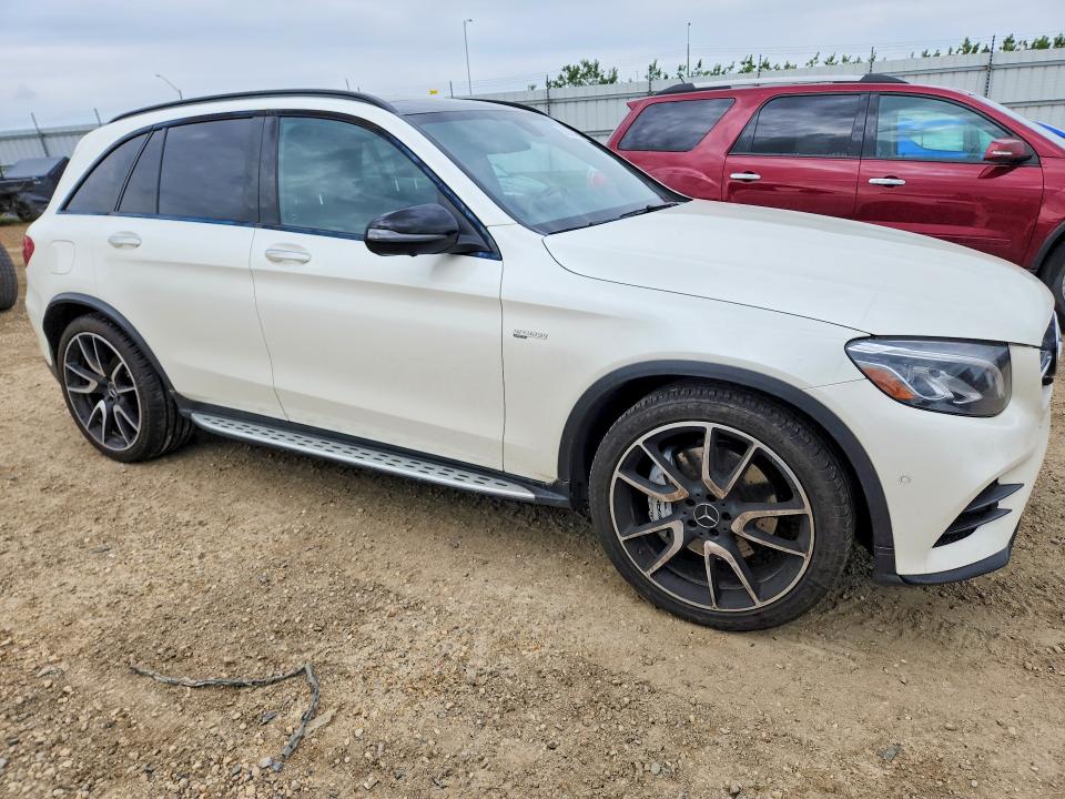 2019 Mercedes-benz Glc VIN WDC0G6EBXKF579372 COPART salvage auction — FRONT END, Ab - Bos - Salvage, sold $14,700 on 2026-07-16 (photo 4)