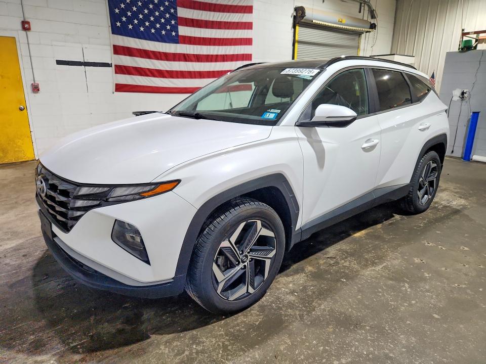2022 Hyundai Tucson VIN KM8JFCA1XNU040125 — COPART salvage auction photo