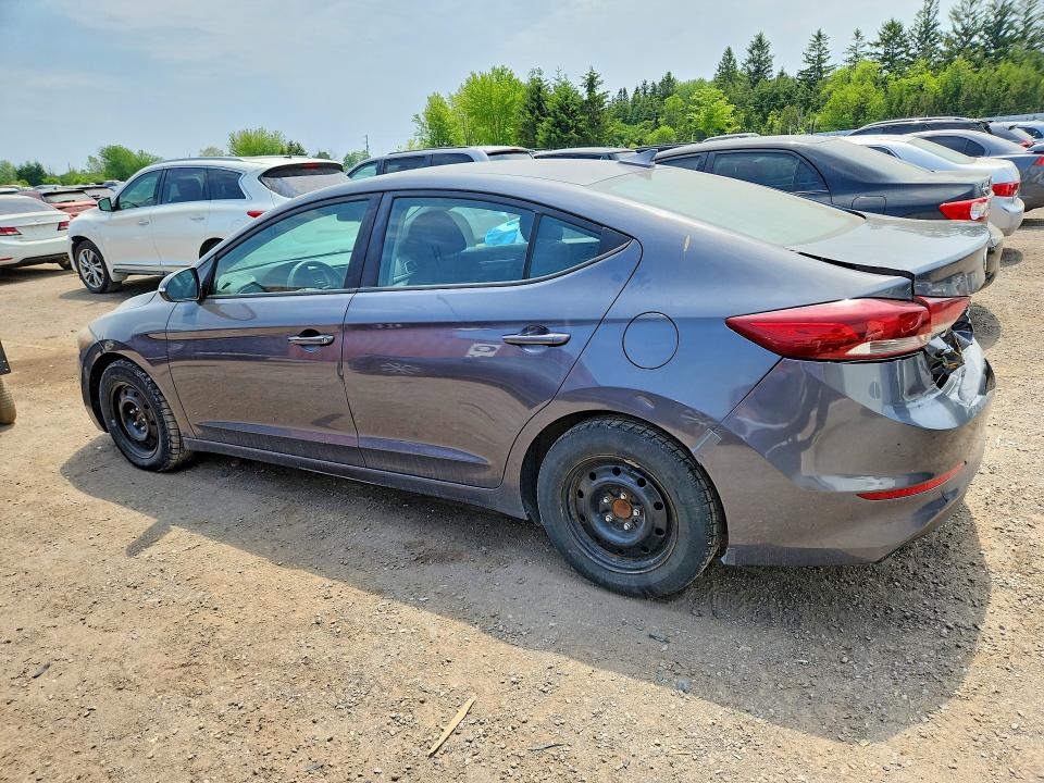 2017 Hyundai Elantra VIN KMHD84LF3HU139525 COPART salvage auction — REAR END, On - Permit Salvage, sold $2,200 on 2026-07-02 (photo 2)