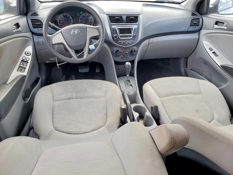 2016 Hyundai Accent VIN KMHCT4AE3GU122355 COPART salvage auction — REAR END, Pa - Certificate Of Salvage, sold $925 on 2026-07-06 (photo 8)