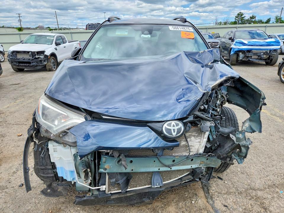 2017 Toyota Rav 4 VIN JTMBFREV4HJ707415 COPART salvage auction — FRONT END, Pa - Certificate Of Salvage, sold $2,550 on 2026-07-17 (photo 5)