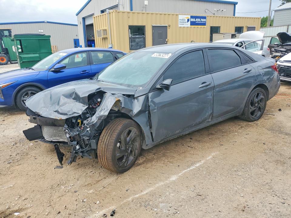 2026 Hyundai Elantra VIN KMHLM4DG2TU167081 COPART salvage auction — FRONT END, Ga - Certificate Of Title, sold $250 on 2026-07-28 (photo 1)