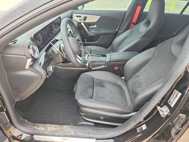 2026 Mercedes-benz Cla-klasse amg VIN W1K5J5BB3TN582039 COPART salvage auction — REAR END, Tx - Salvage Vehicle Title, sold $25,000 on 2026-07-30 (photo 7)