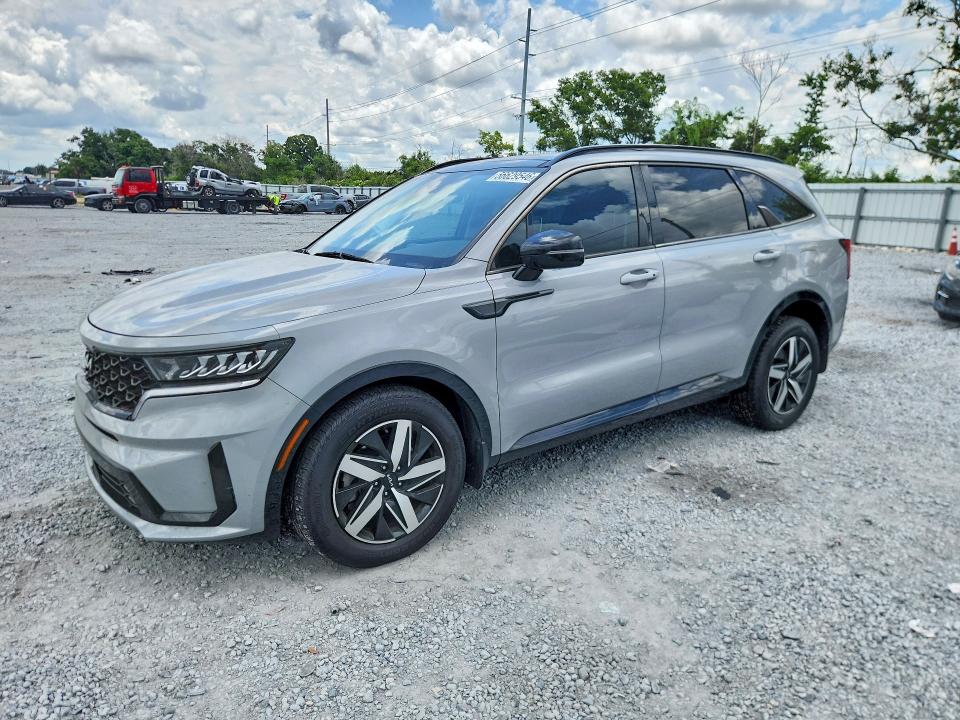 2022 Kia Sorento VIN 5XYRH4LF6NG126937 COPART salvage auction — FRONT END, Fl - Certificate Of Destruction, sold $1,200 on 2026-07-21 (photo 1)