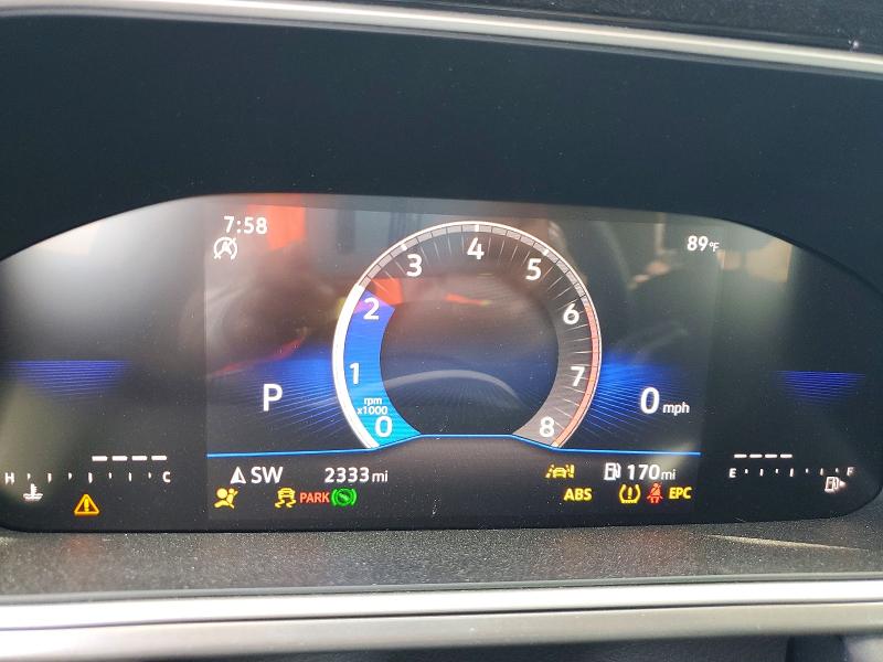 2025 Volkswagen Taos VIN 3VV3C7B25SM050406 COPART salvage auction — WATER/FLOOD, Tx - Salvage Vehicle Title, sold $9,000 on 2026-08-24 (photo 9)