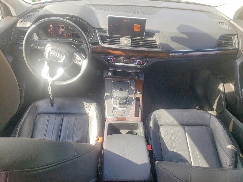 2018 Audi Q5 VIN WA1BNAFY5J2198877 COPART salvage auction — FRONT END, La - Cert Of Title-Salvage, sold $9,400 on 2026-07-31 (photo 8)
