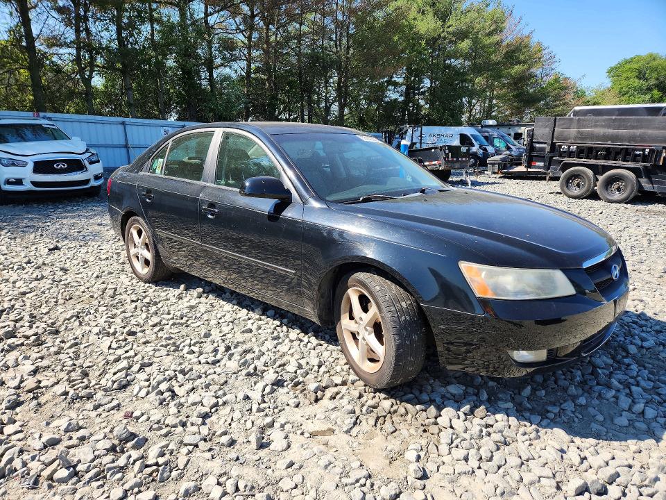 2008 Hyundai Sonata VIN 5NPEU46F08H353771 COPART salvage auction — REAR END, Nj - Cert Of Title-Salvage, sold $400 on 2026-07-13 (photo 4)