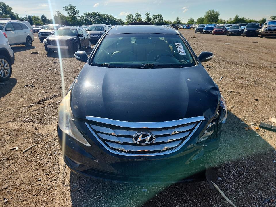 2013 Hyundai VIN 5NPEC4AC9DH573257 COPART salvage auction — FRONT END, Il - Salvage Certificate, sold $250 on 2026-07-28 (photo 5)