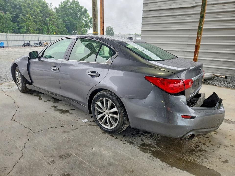 2016 Infiniti Q50 VIN JN1CV7AP7GM203203 COPART salvage auction — UNDERCARRIAGE, Ga - Cert Of Title-Salvage, sold $900 on 2026-07-27 (photo 2)