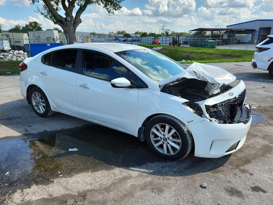 2017 Kia Forte VIN 3KPFL4A74HE107625 COPART salvage auction — FRONT END, Fl - Cert Of Title Slvg Rebuildable, sold $1,650 on 2026-07-02 (photo 4)