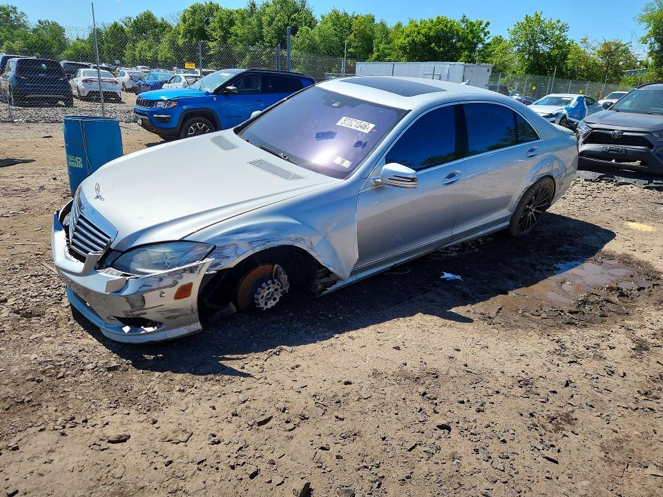 2011 Mercedes-benz S-klasse VIN WDDNG7BB9BA368916 COPART salvage auction — FRONT END, Pa - Certificate Of Salvage, sold $1,050 on 2026-08-17 (photo 1)