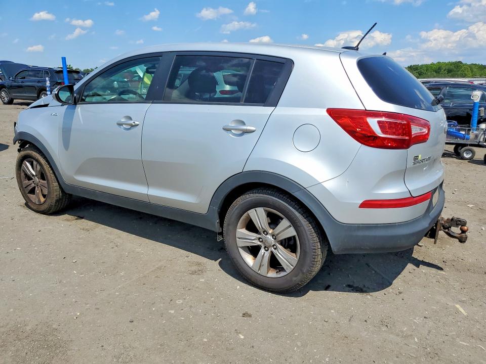 2013 Kia Sportage VIN KNDPBCA2XD7498778 COPART salvage auction — FRONT END, Va - Cert Of Title - Salvage, sold $1,550 on 2026-07-29 (photo 2)