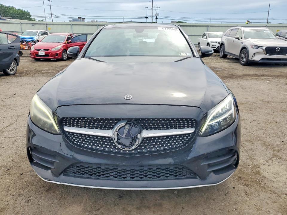 2020 Mercedes-benz C-klasse VIN W1KWF8EB9LR578279 COPART salvage auction — REAR END, Pa - Certificate Of Salvage, sold $2,500 on 2026-07-24 (photo 5)