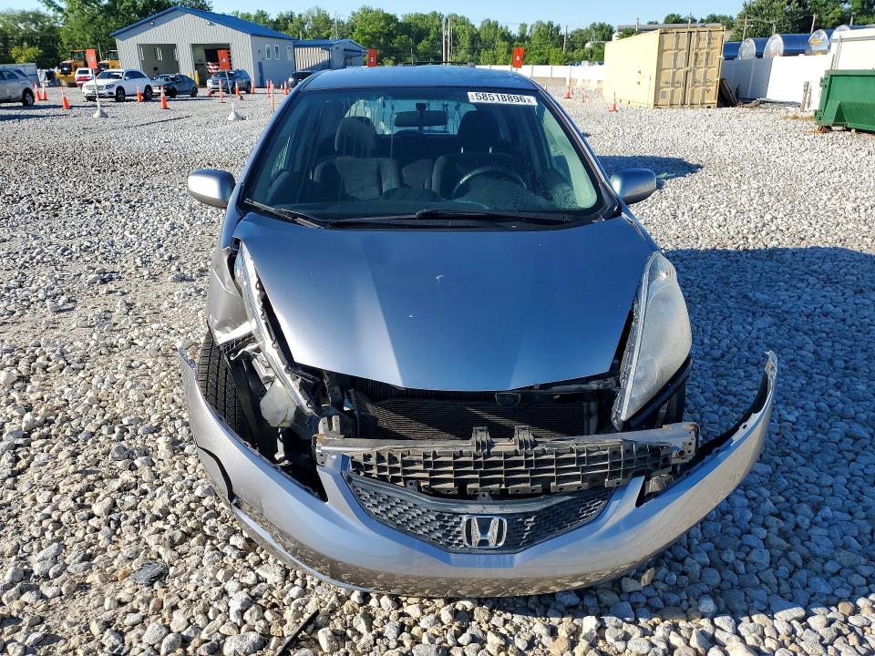 2009 Honda Fit VIN JHMGE88629S013890 COPART salvage auction — FRONT END, OH - CERT OF TITLE-SALVAGE, sold $850 on 2026-07-02 (photo 5)