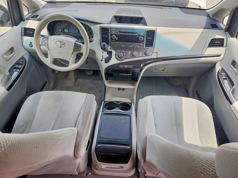 2012 Toyota Sienna VIN 5TDKK3DC0CS221642 COPART salvage auction — SIDE, Oh - Cert Of Title-Salvage, sold $1,100 on 2026-07-02 (photo 8)