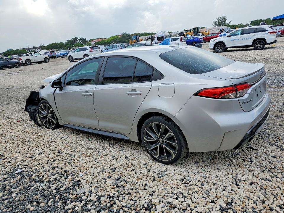 2020 Toyota Corolla VIN 5YFS4RCE4LP018925 COPART salvage auction — FRONT END, Fl - Certificate Of Destruction, sold $3,700 on 2026-07-31 (photo 2)