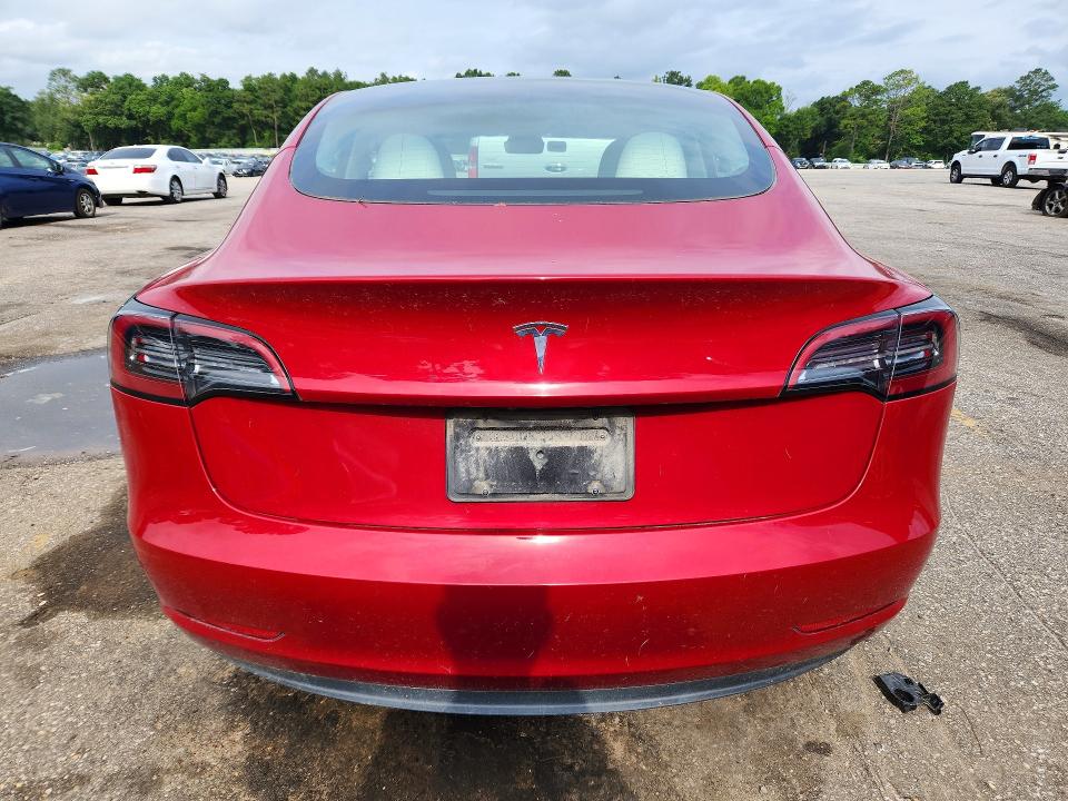 2023 Tesla Model 3 VIN 5YJ3E1EA2PF587030 COPART salvage auction — FRONT END, AL - CERT OF TITLE-SALVAGE TITLE, sold $7,500 on 2026-08-03 (photo 6)