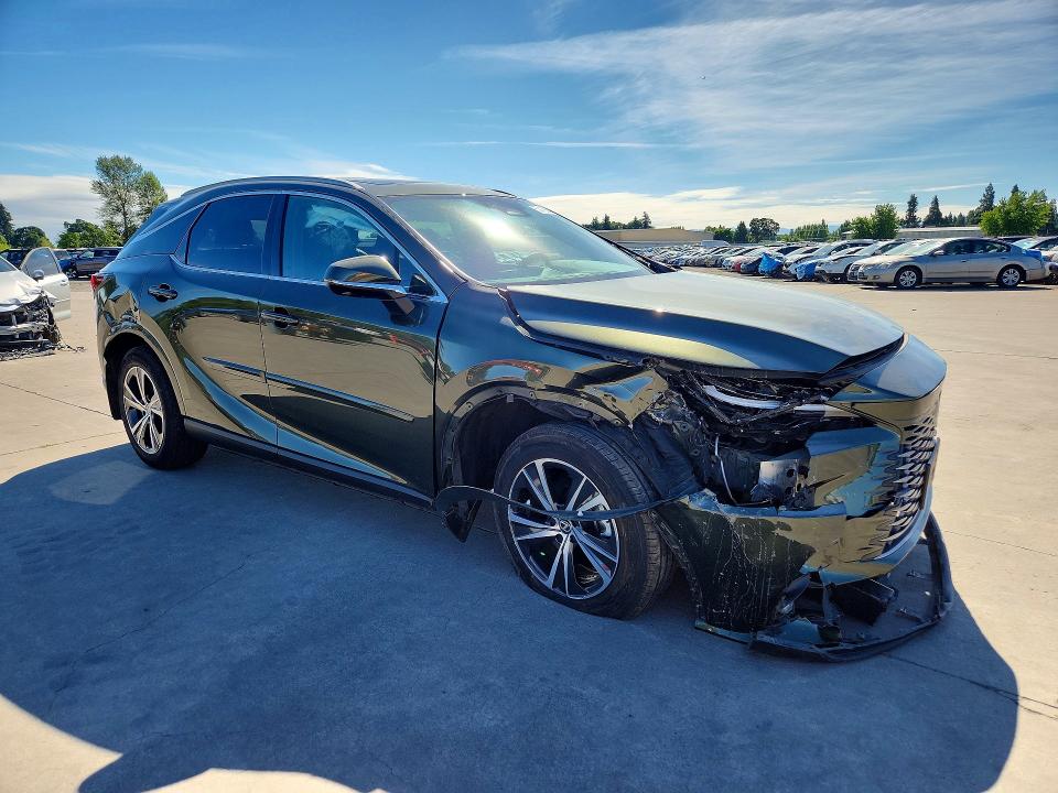 2024 Lexus Rx VIN 2T2BBMCA1RC028533 COPART salvage auction — FRONT END, Or - Salvage Title Certificate, sold $23,500 on 2026-08-17 (photo 4)
