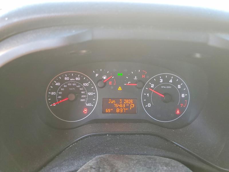 2022 Ram Promaster city VIN ZFBHRFAB1N6X27912 COPART salvage auction — FRONT END, Ny - Mv-907A Salvage Certificate (P), sold $6,800 on 2026-07-30 (photo 9)