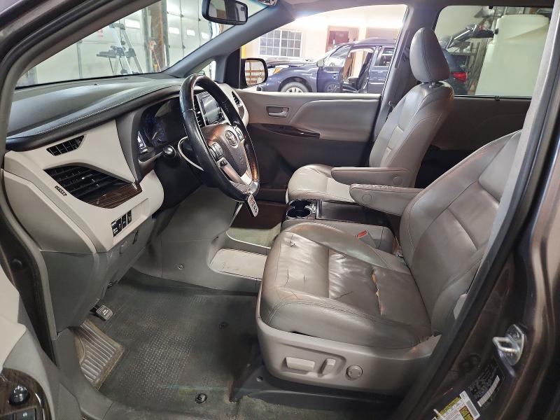 2015 Toyota Sienna VIN 5TDYK3DC5FS631027 COPART salvage auction — FRONT END, Il - Salvage Certificate, sold $550 on 2026-07-27 (photo 7)