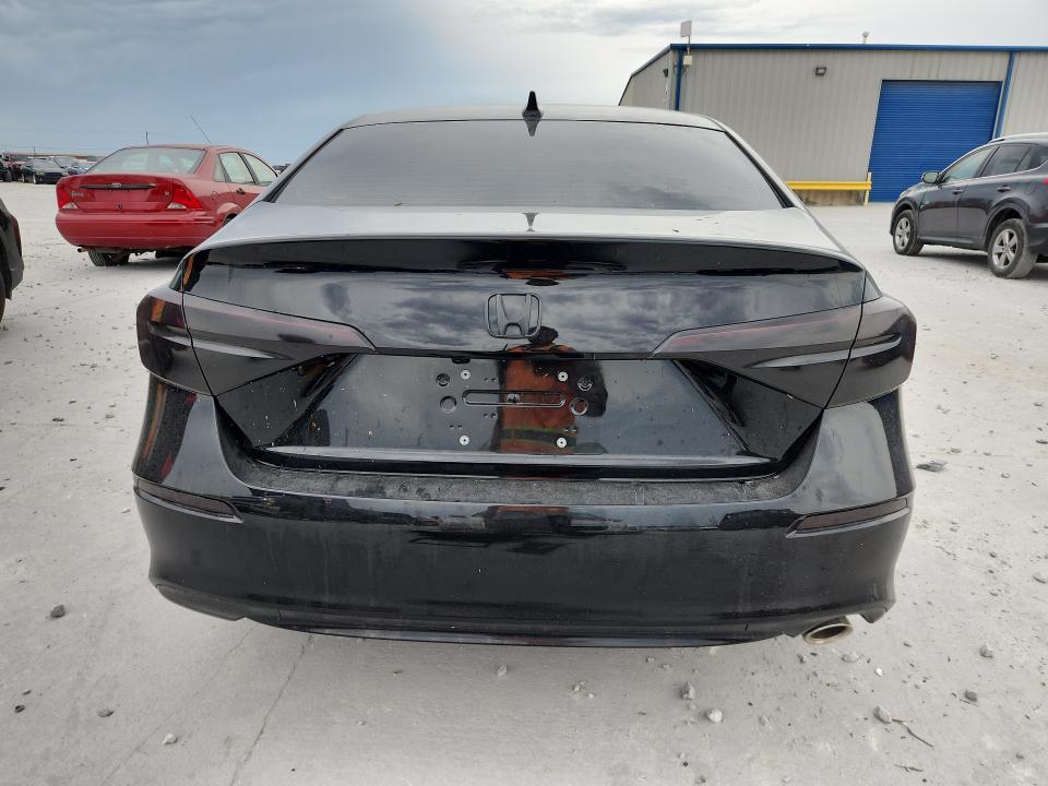 2024 Honda Civic VIN 2HGFE2F52RH512430 COPART salvage auction — WATER/FLOOD, Tx - Salvage Vehicle Title, sold $9,200 on 2026-08-21 (photo 6)